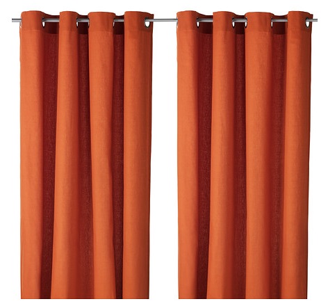 Perdele-portocalii-Ikea
